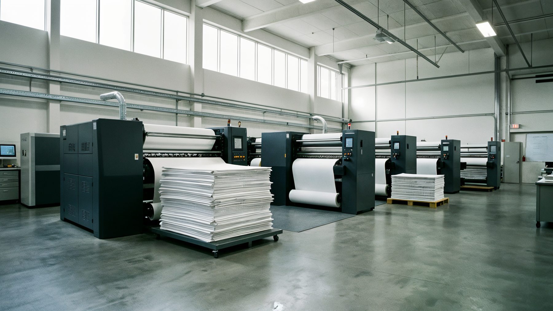 Commercial print production